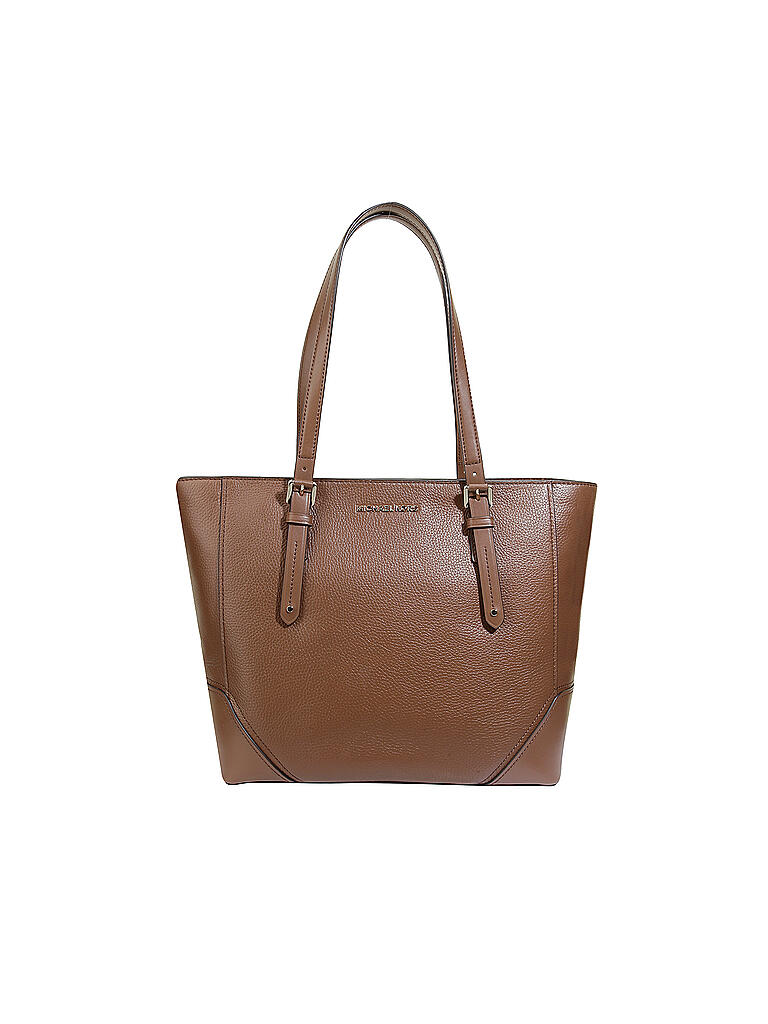 MICHAEL KORS Ledertasche Shopper Aria L braun